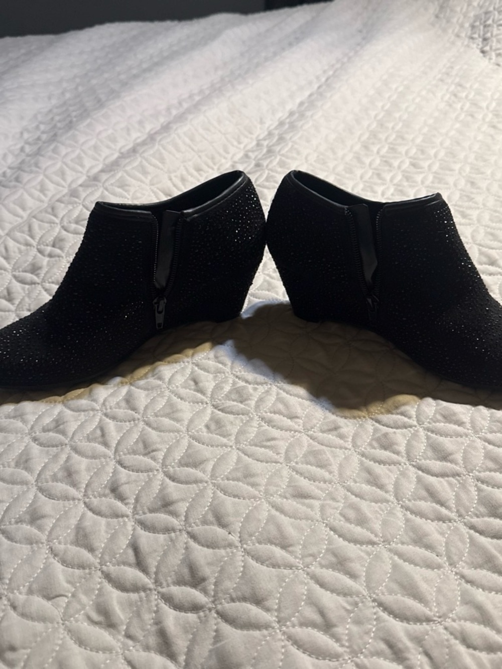 Rhinestone booties - Picture 3 of 4